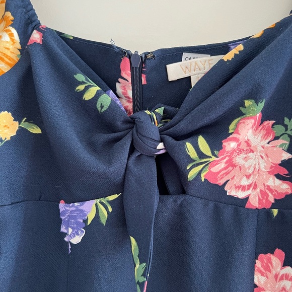 Wayf Eunice knot front mini dress size S - Picture 4 of 11